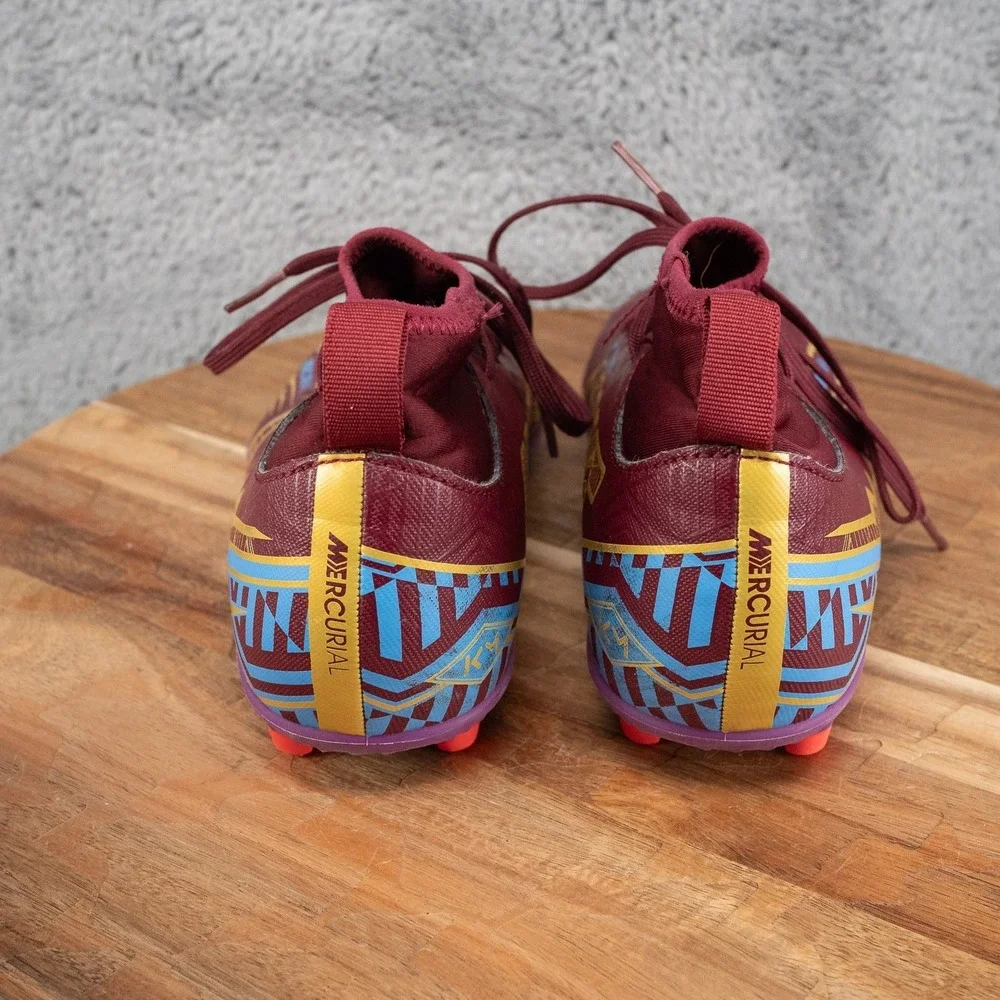 Nike Jr. Superfly 9 Club KM FG/MG Soccer Cleats Youth kid's SZ 5Y DO9789-694